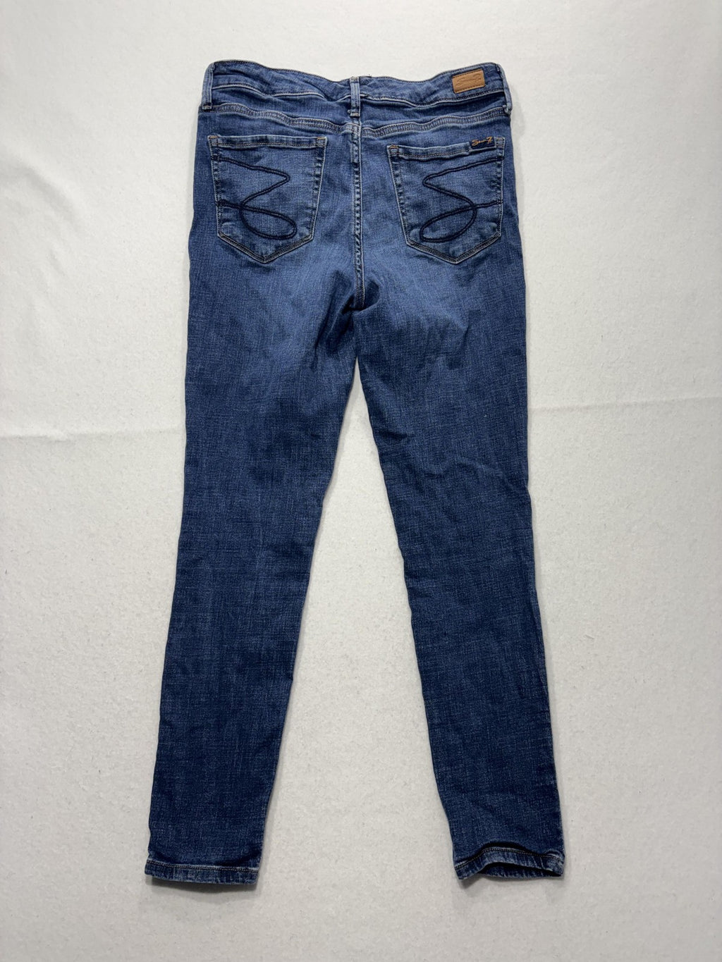 Seven7 Jeans Womens 6 Blue Medium Wash Metro Ultra High Rise Skinny 29x29.5