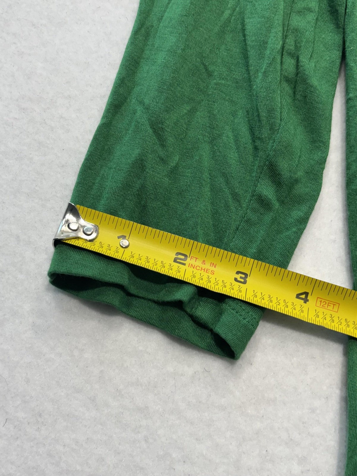 Michael Kors Top Womens Medium Green Cowl Neck 3/4 Sleeve Stretch Tunic Blouse