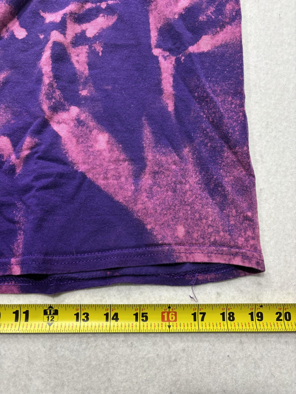 Adidas Shirt Mens Small Purple Tie Dye Trefoil Logo Graphic Tee Short Sleeve