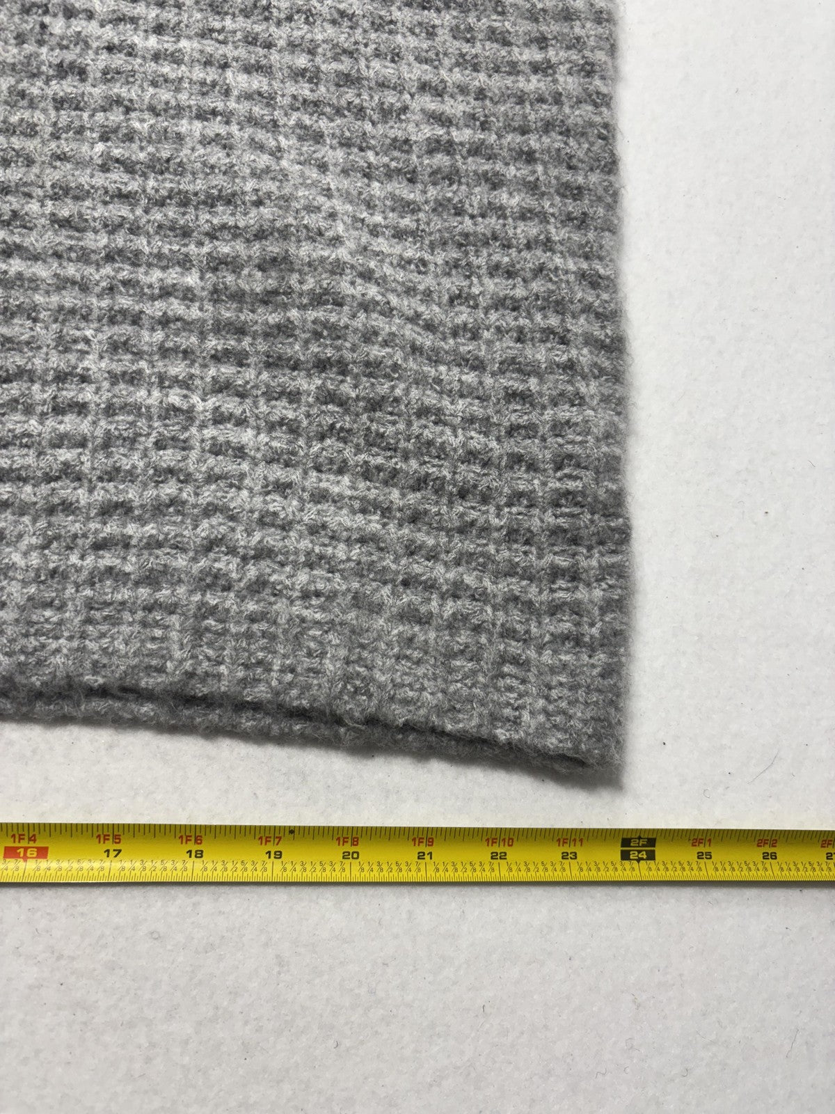 John + Jenn Sweater Womens XL Gray Turtleneck Waffle Knit Cape Poncho Layering
