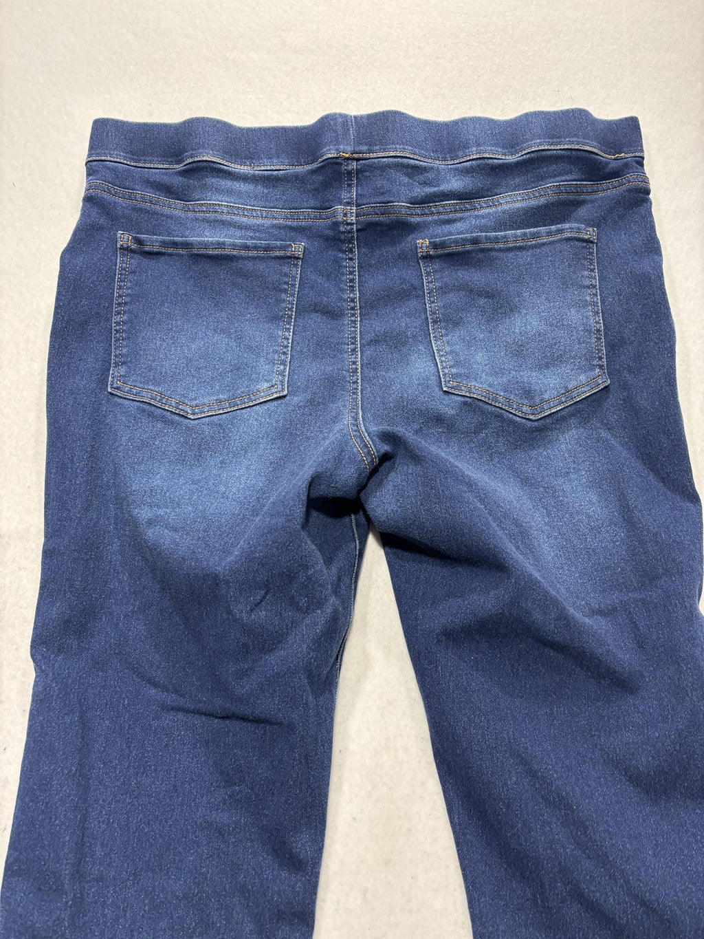 No Boundaries Jegging Jeans Juniors 3XL Blue Medium Wash High Rise Stretch
