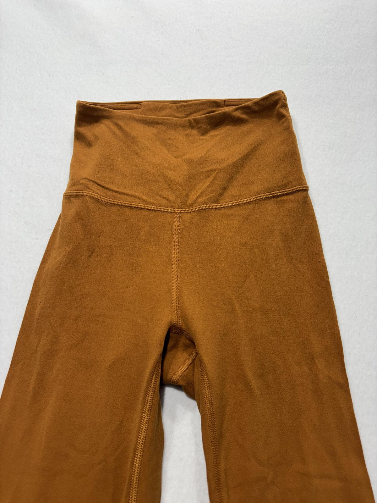 Lululemon Track Pants Womens 0 Brown High Rise Flare Elastic Waist Yoga Stretch