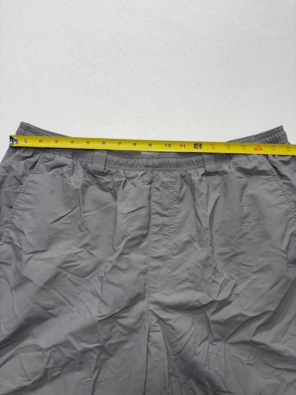 Columbia PFG Omni-Shade Swim Shorts Mens Big 1X Gray Fishing Quick Dry Lined