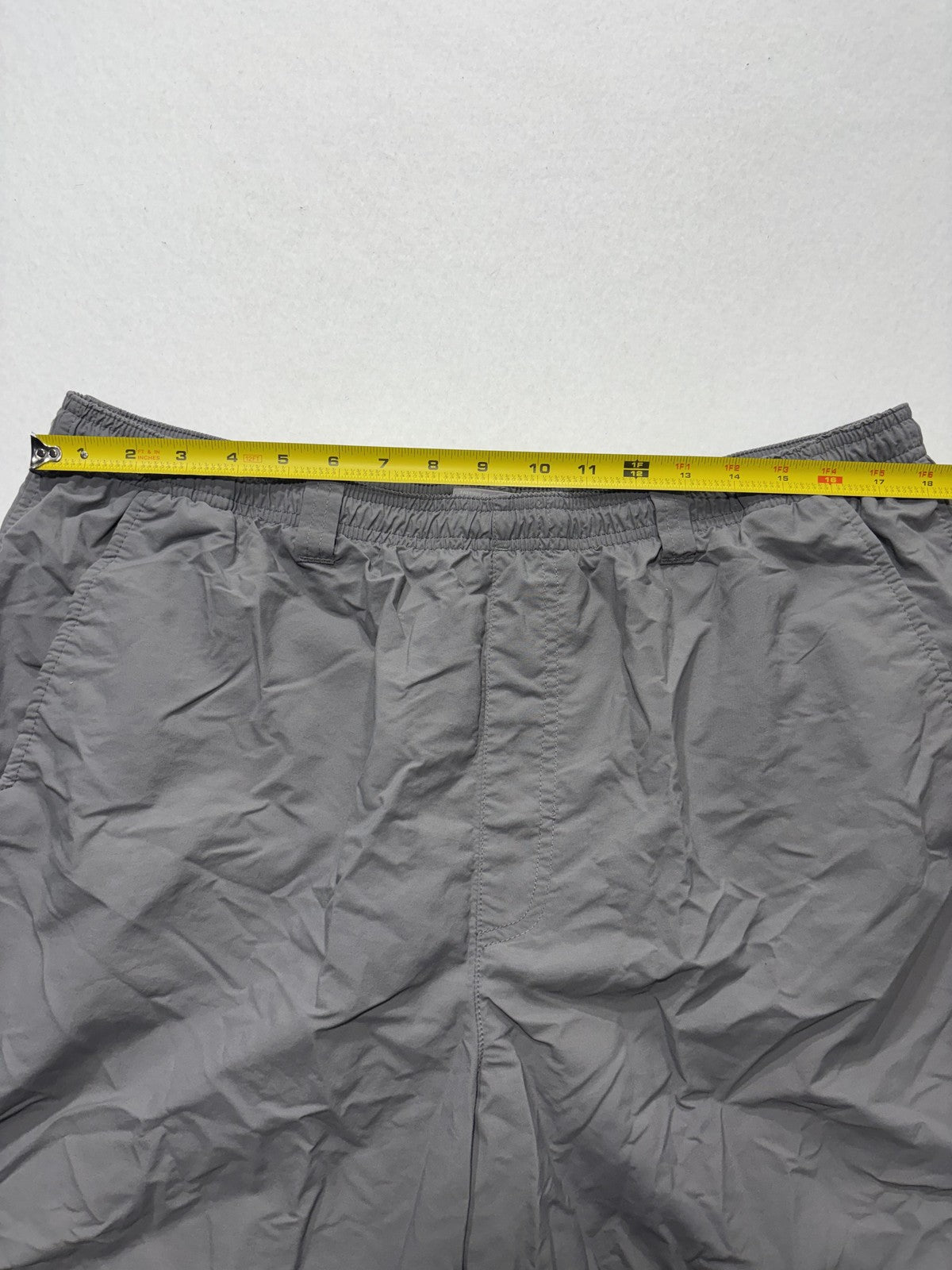 Columbia PFG Omni-Shade Swim Shorts Mens Big 1X Gray Fishing Quick Dry Lined