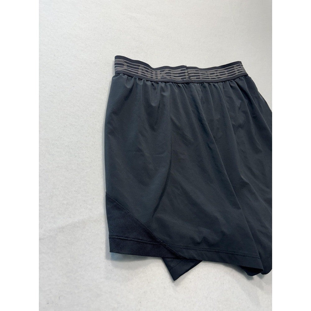 Nike Pro Dri-FIT Shorts Mens Large Black 5" Inseam Lined Running Lightweight