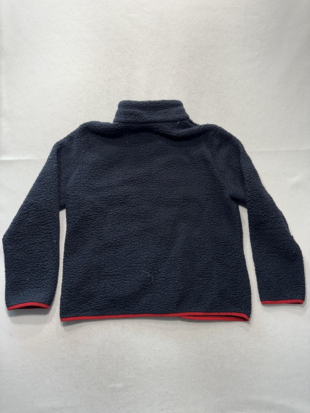 Tommy Hilfiger Jacket Mens Large Blue Sherpa Fleece Full Zip Outdoor Windbreaker