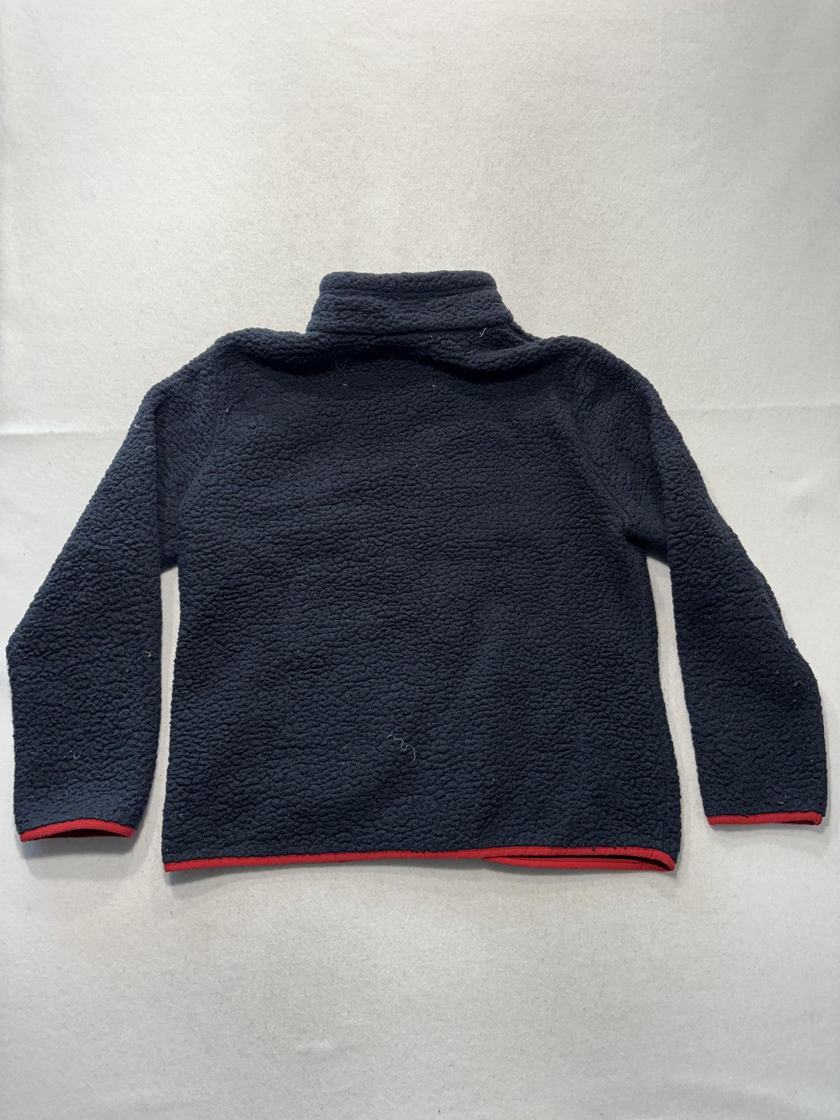 Tommy Hilfiger Jacket Mens Large Blue Sherpa Fleece Full Zip Outdoor Windbreaker