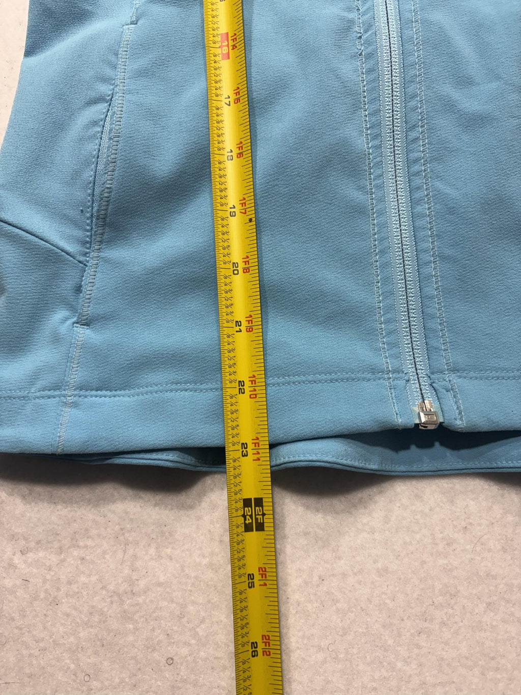 Columbia Titanium Jacket Womens XS Blue Softshell Omni-Shield Hiking 111 TL 7267
