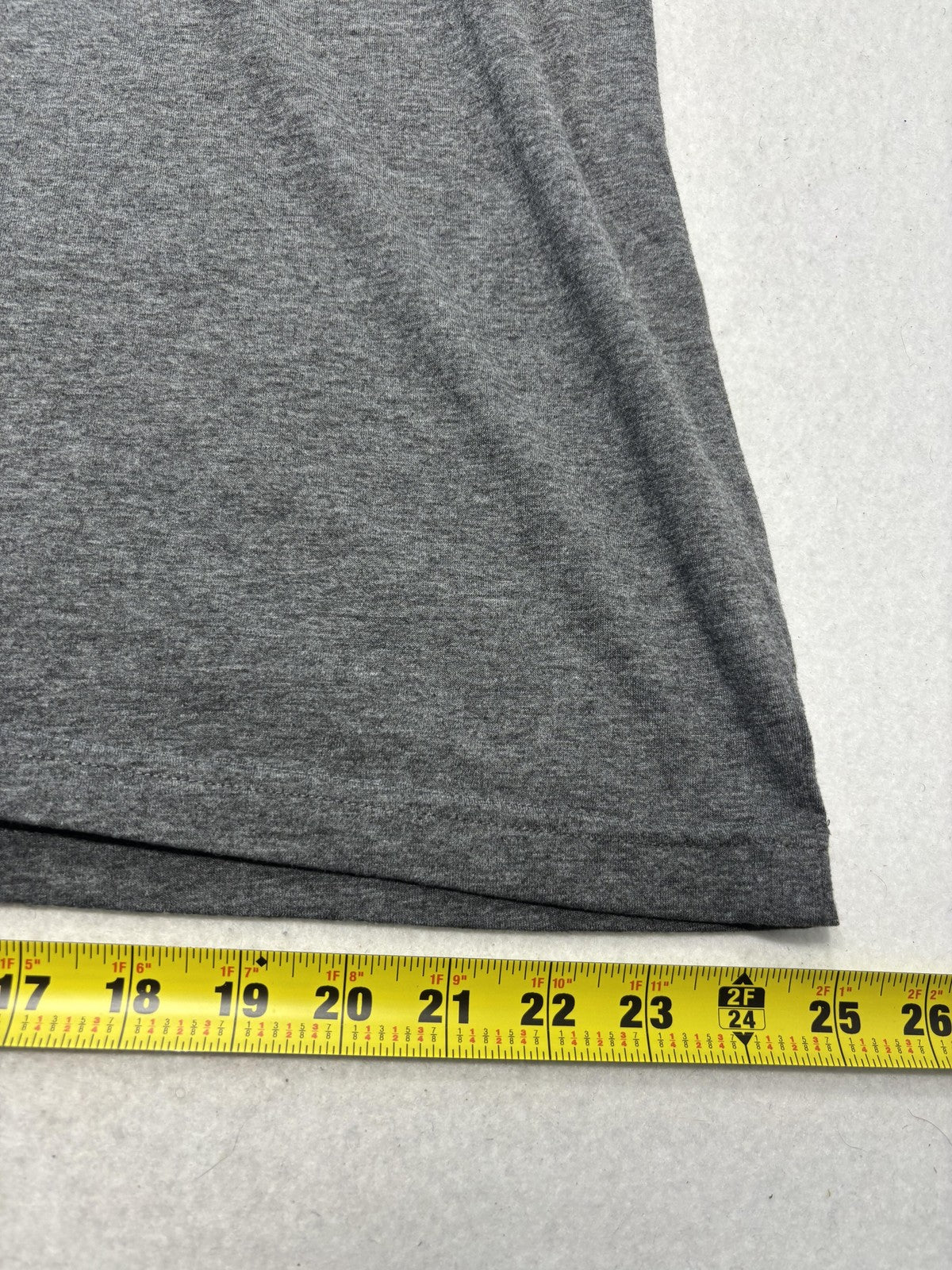 George Shirt Mens XL Gray Crew Neck Short Sleeve Basic Tee Lightweight Tagless