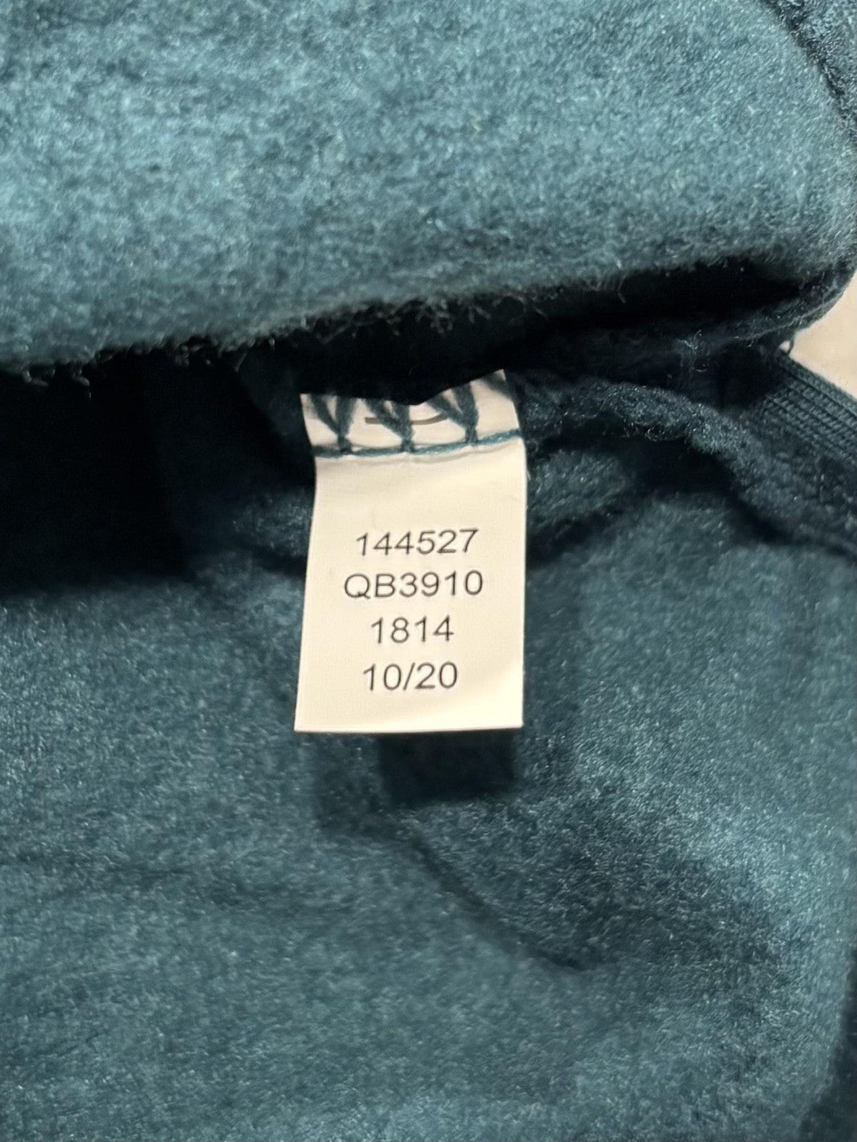 90 Degree By Reflex Tunic Sweatshirt Womens XXL Oceanic Teal Blue Fleece QB3910