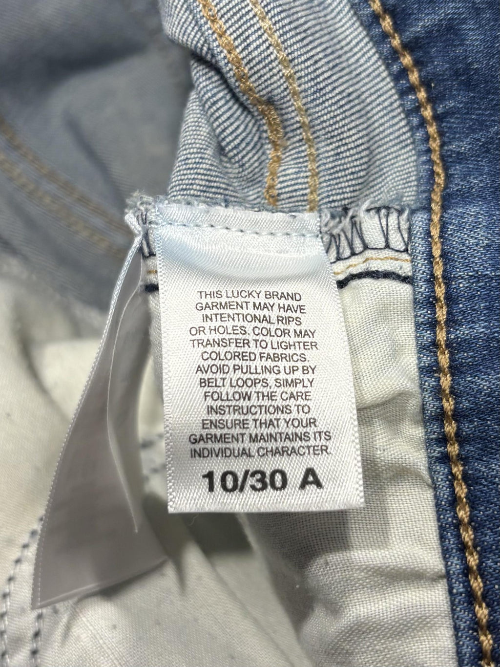 Lucky Brand Jeans Womens 10/30 Blue Medium Wash Ava Mid Rise Skinny 30x29