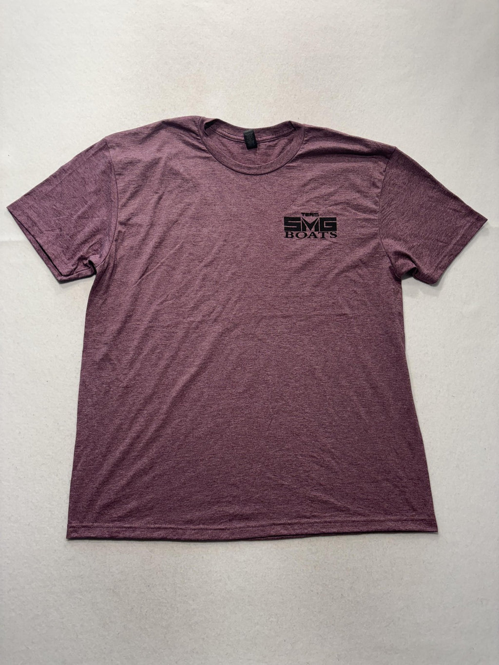 Gildan Shirt Mens XL Purple Team SMG Boats Axis Bennington Malibu Graphic Tee