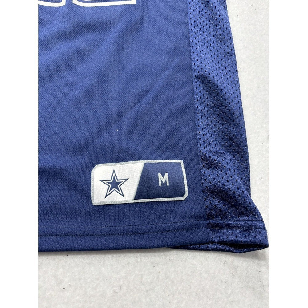 Dallas Cowboys Jersey Boys Medium Blue NFL Football Authentic Elliott 21