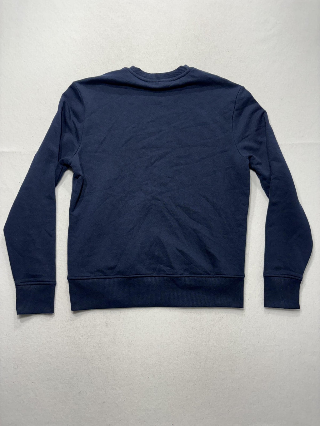 Michael Kors Sweatshirt Mens Small Blue Fleece Crew Neck MK Logo Pullover