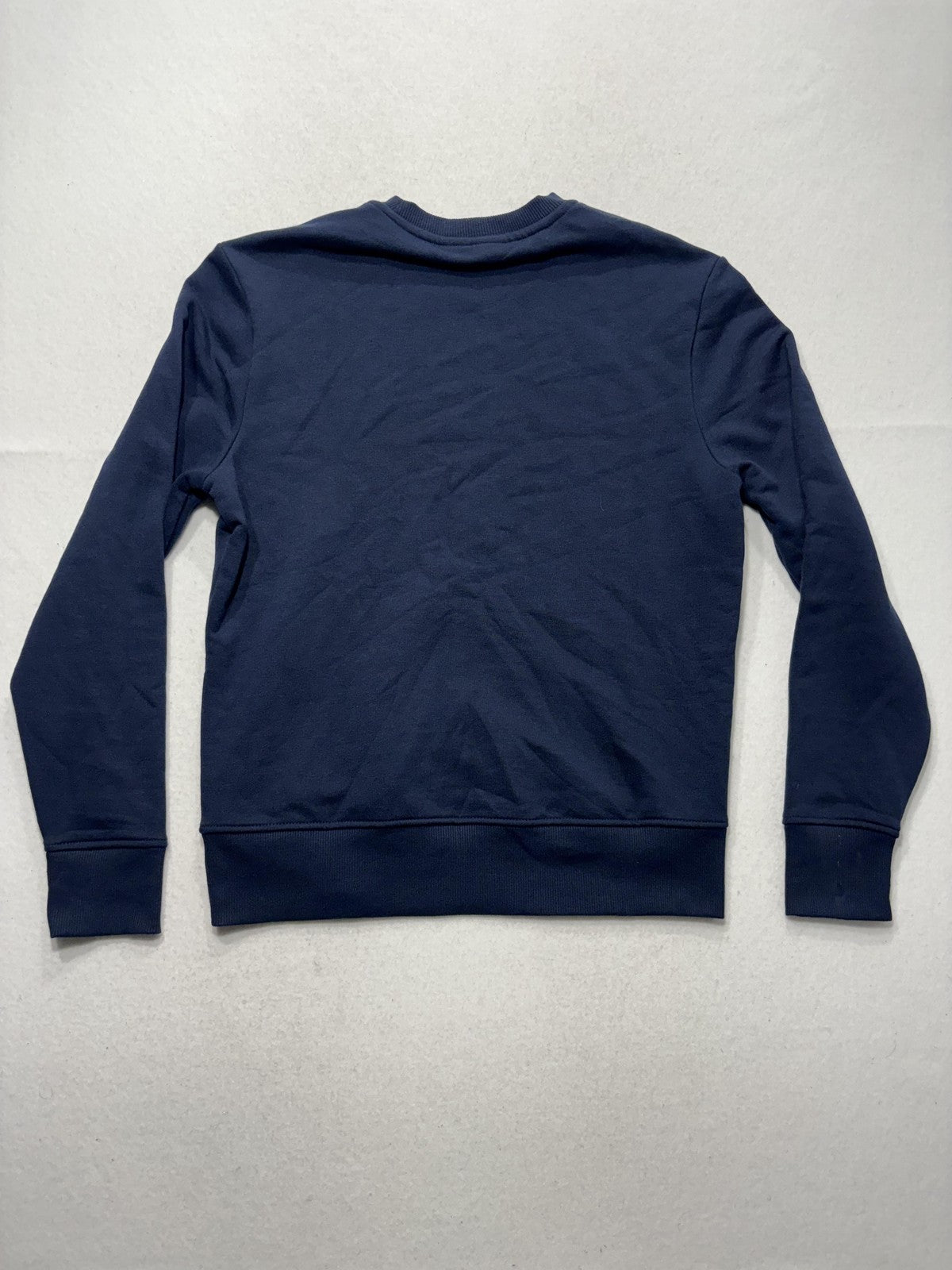 Michael Kors Sweatshirt Mens Small Blue Fleece Crew Neck MK Logo Pullover