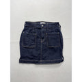 True Religion Skirt Womens 26W Blue Denim Utility Pocket Mini Stretch Casual