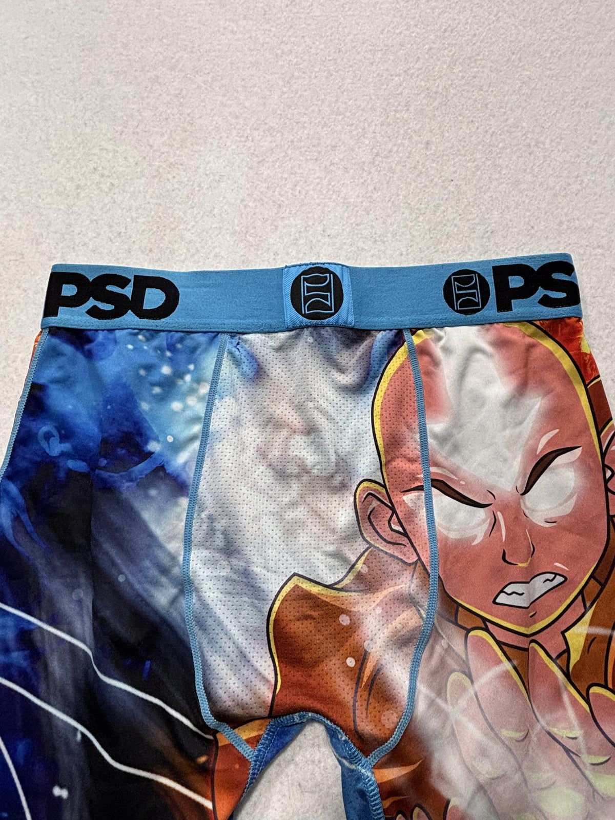 PSD Boxer Briefs Mens Medium Multicolor Avatar Aang Anime Underwear Stretch
