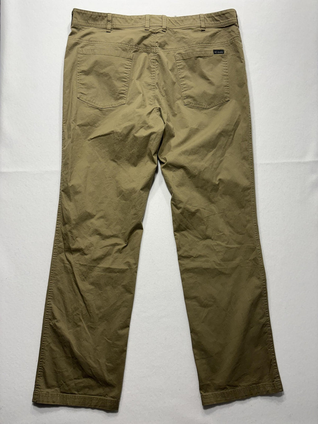 Columbia Khaki Pants Mens 40x34 Beige Regular Fit Stretch Casual Outdoor
