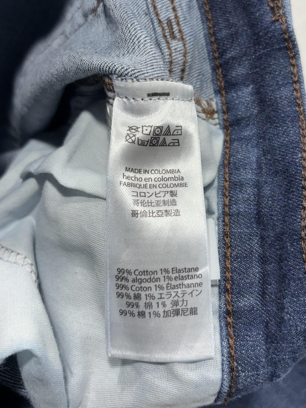 Michael Kors Parker Slim Fit Jeans Mens 36x30 Blue Medium Straight Leg Denim