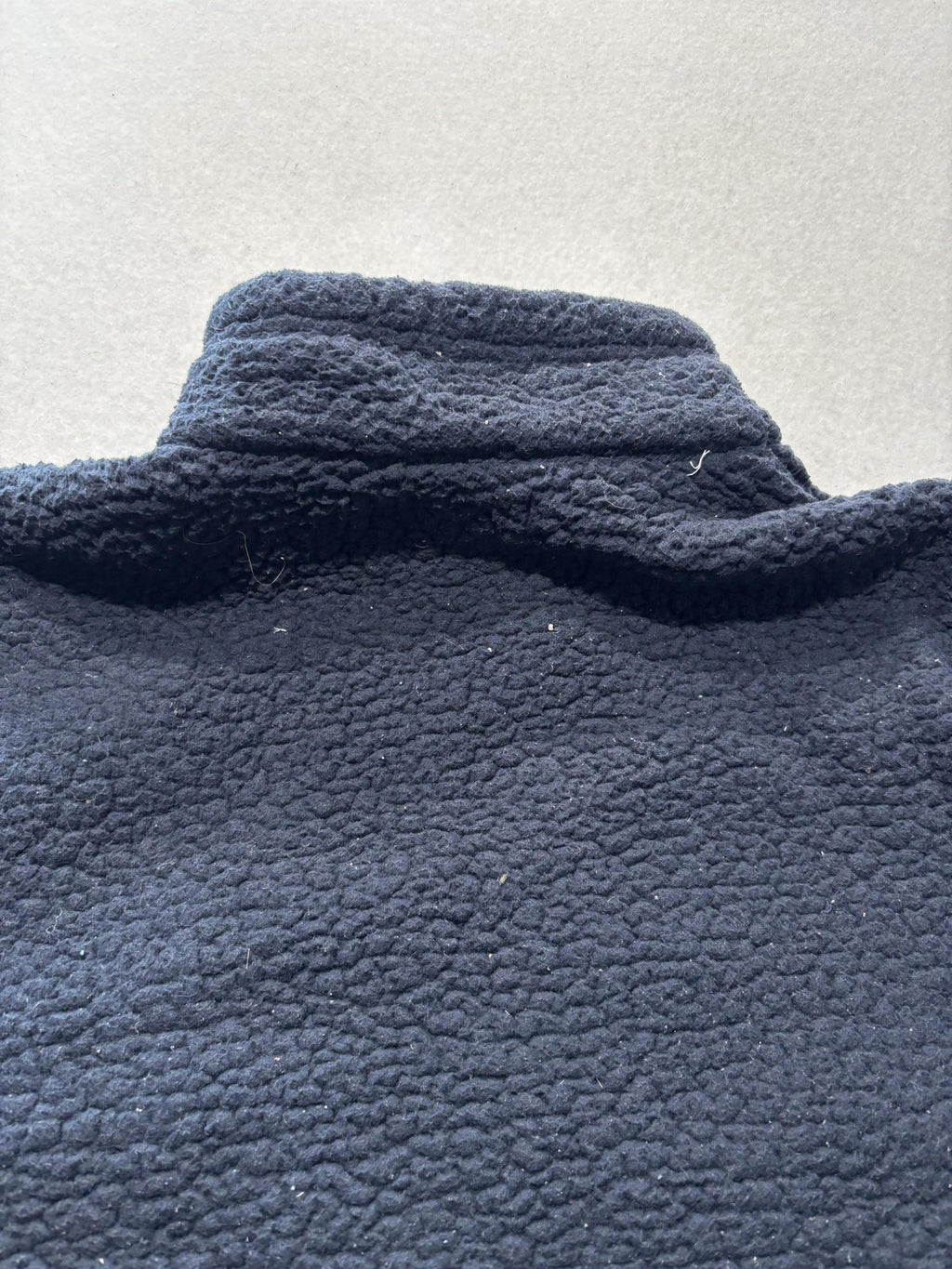 Tommy Hilfiger Jacket Mens Large Blue Sherpa Fleece Full Zip Outdoor Windbreaker