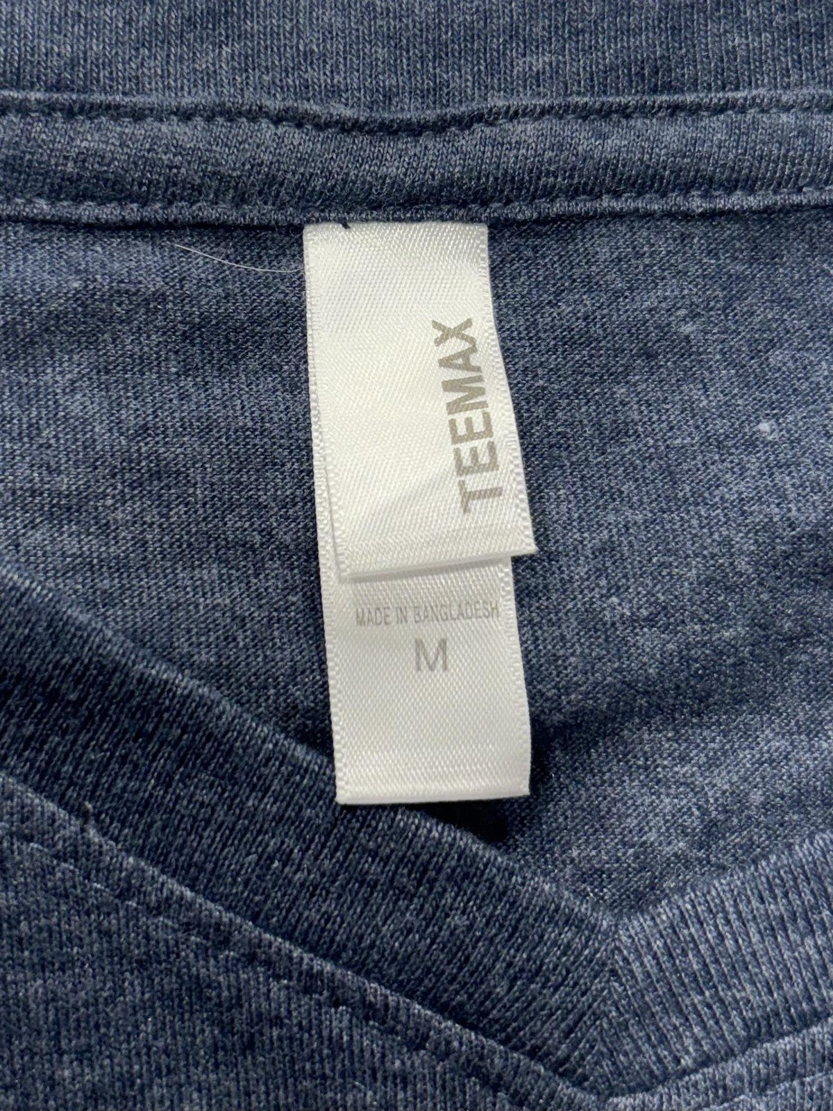 TEEMAX Shirt Womens Medium Blue Cape Ann Whale Watch Graphic V Neck Tee Casual