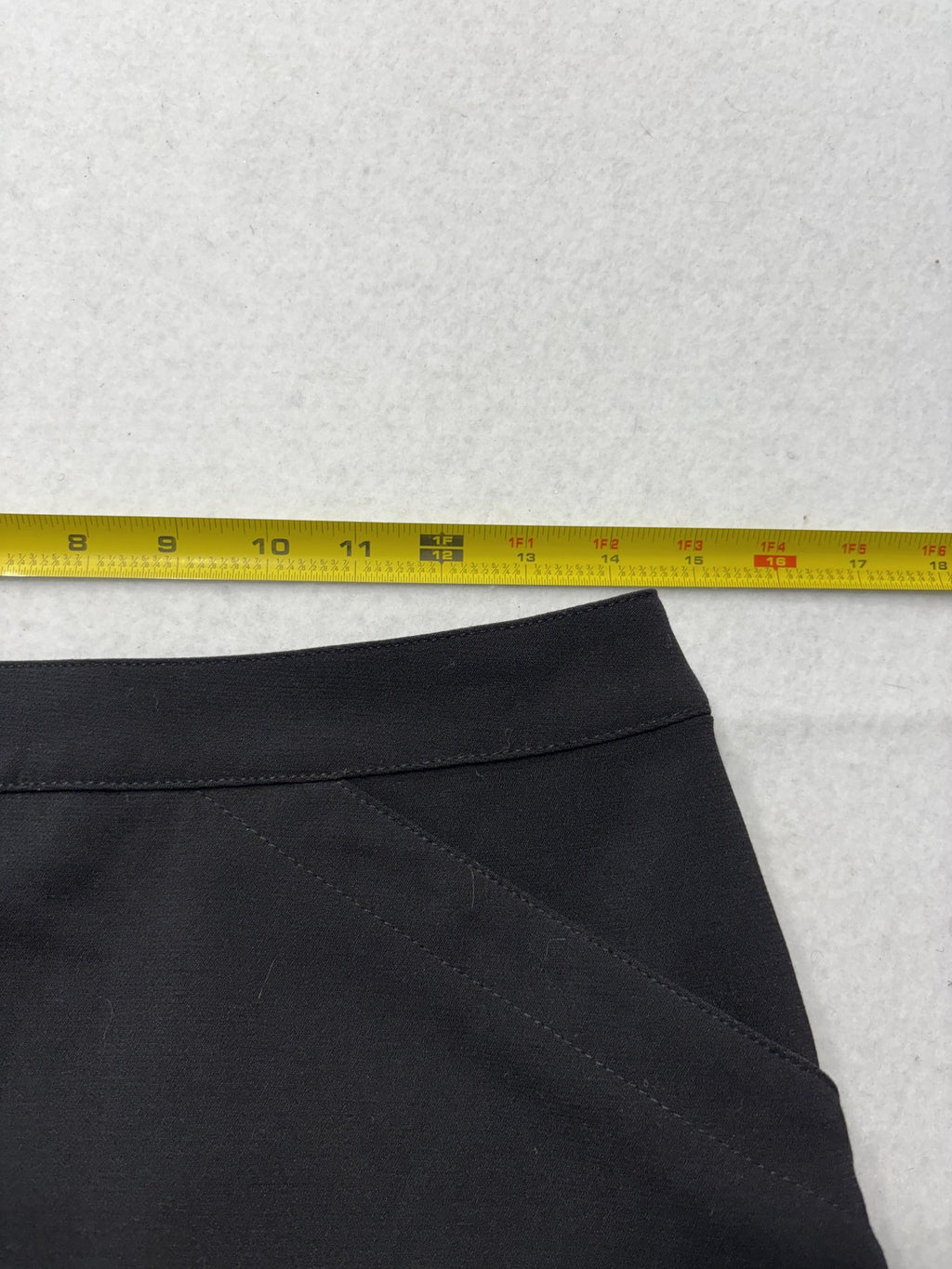 BCBGMAXAZRIA Skirt Womens Small Black Wrap Asymmetric Layered Mini Beckett Zip