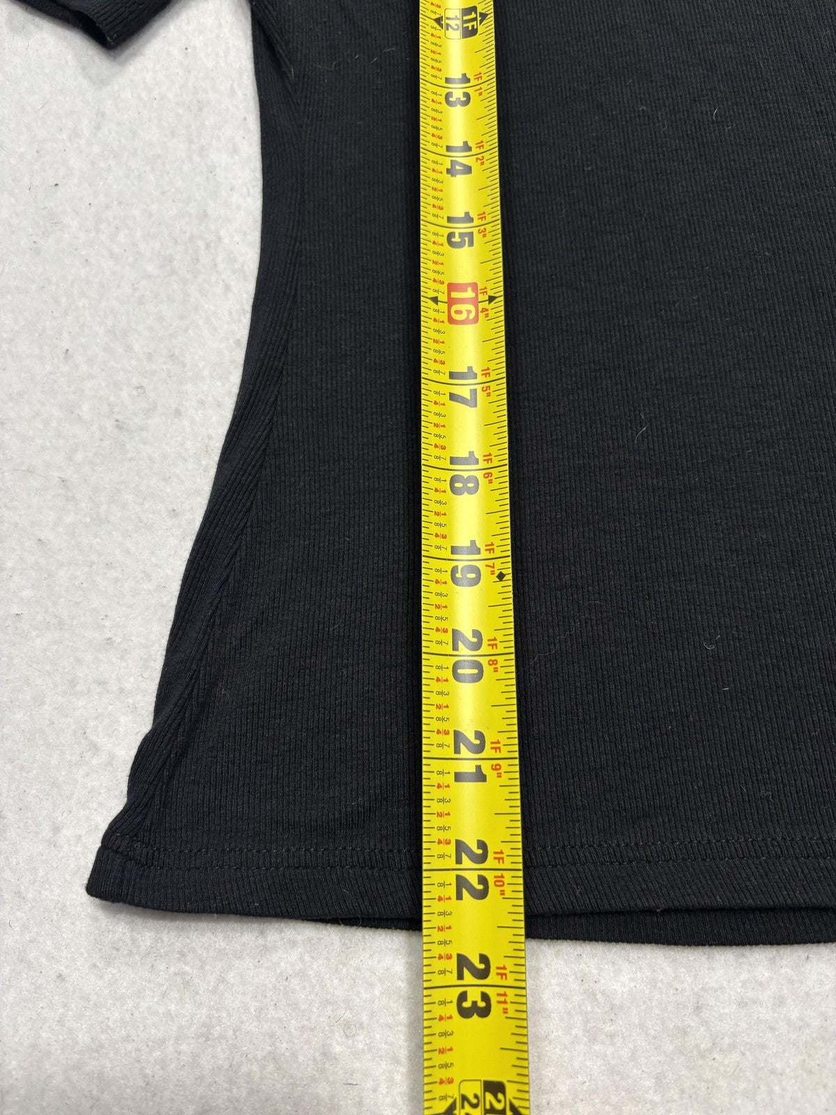 Shirt Womens Small Black Mock Neck Short Sleeve Stretch Tee Basic Casual