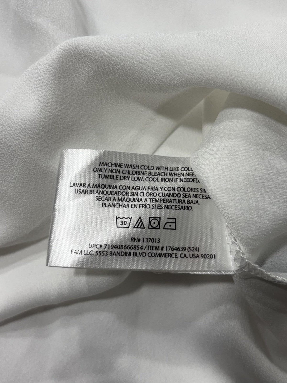 Banana Republic Blouse Womens Medium White V Neck Cap Sleeve Lightweight Top