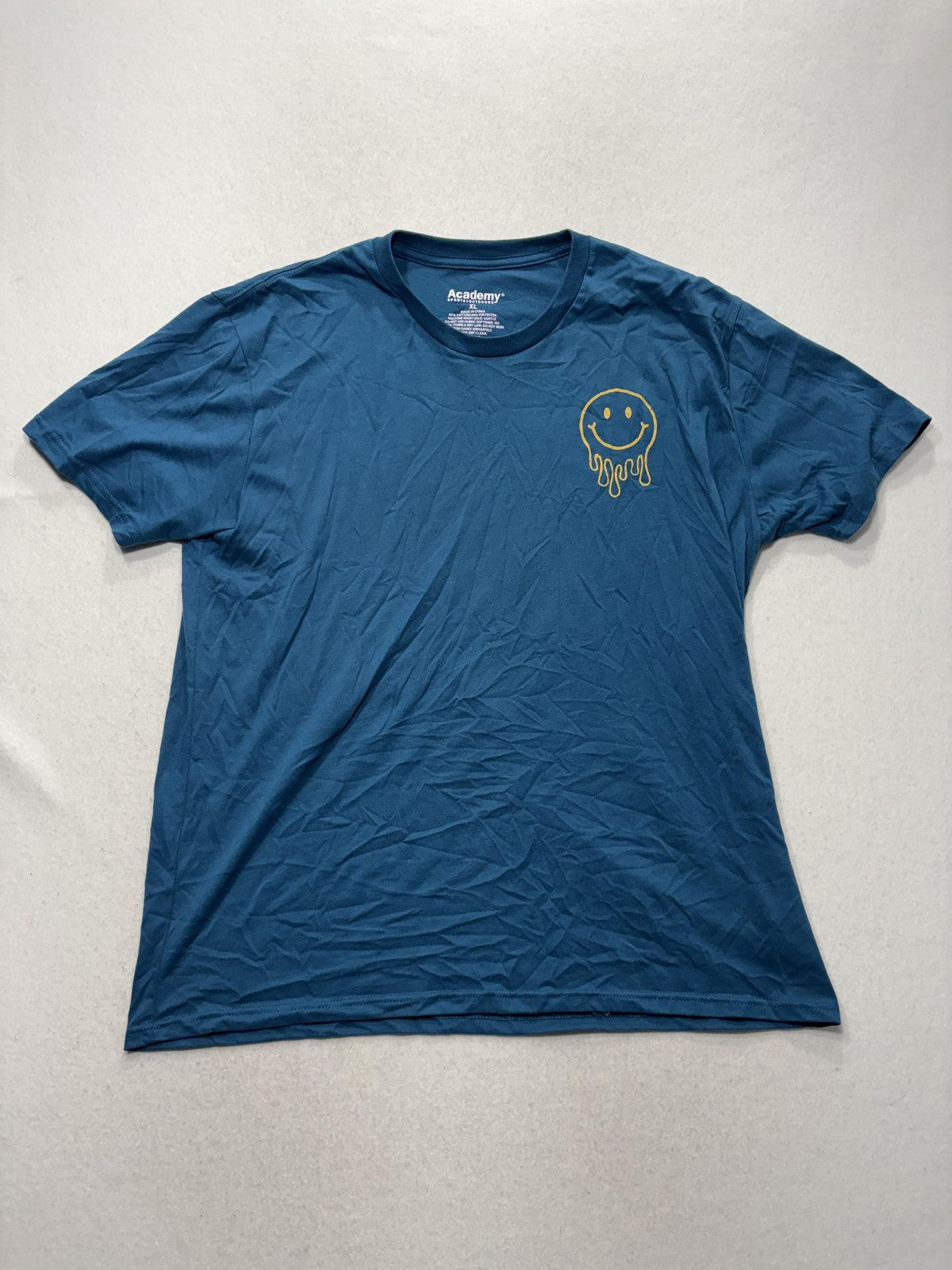 Academy Sports + Outdoors Shirt Womens XL Blue World's Most Okayest Mom Tee
