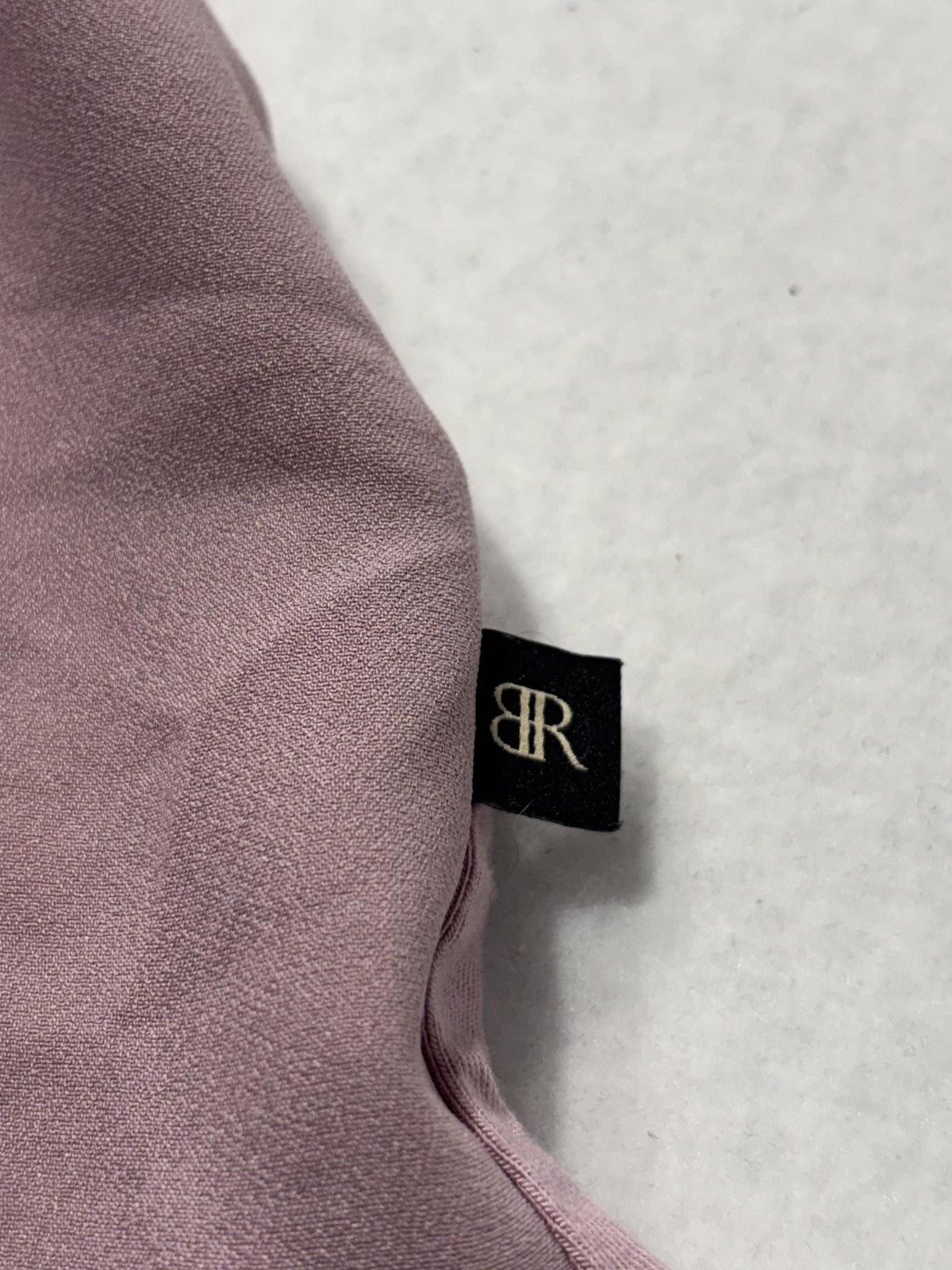 Banana Republic Blouse Womens Large Pink V Neck Cap Sleeve Lightweight Jersey
