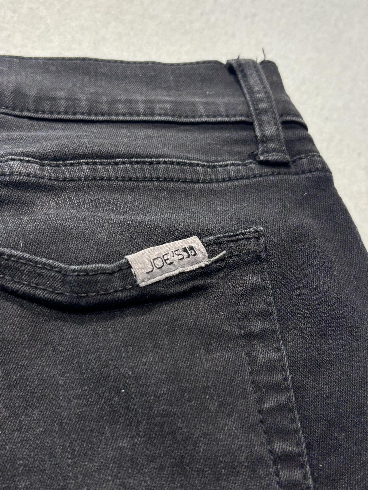 Joe's Jeans Slim Fit Jeans Mens 34x32 Gray Dark Wash Straight Cotton Blend Denim