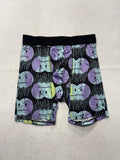 Rue21 Boxer Briefs Mens Medium Multicolor Drip Smiley Face Graphic Print Stretch