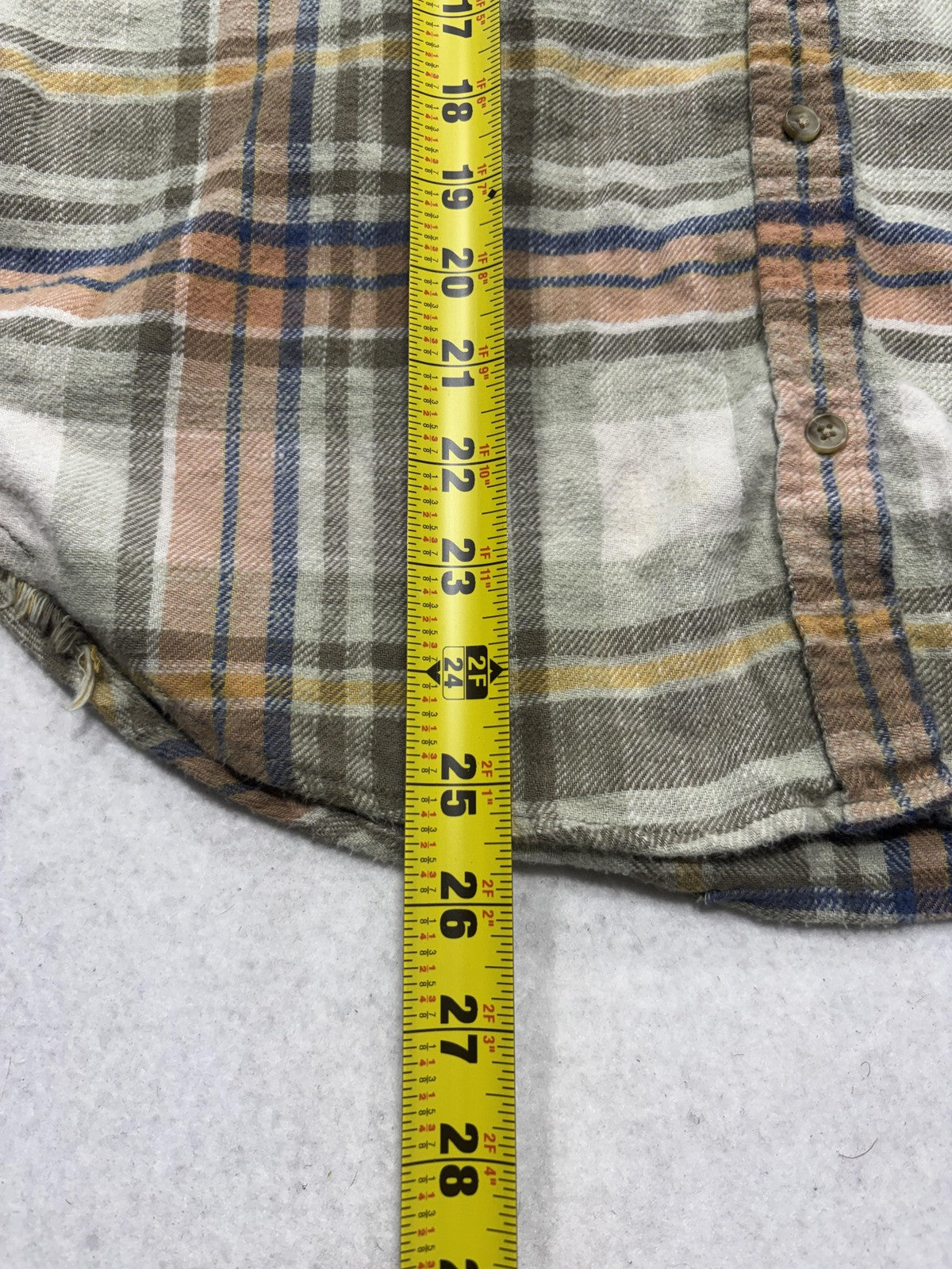 American Eagle Outfitters Button Up Shirt Womens S Multicolor Plaid Flannel Top