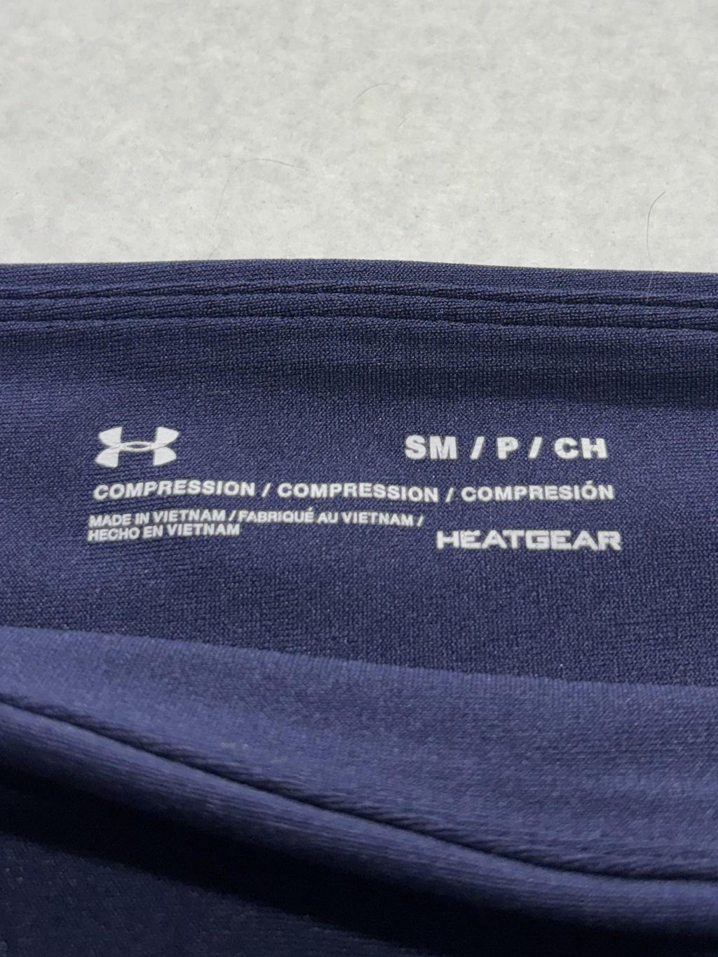 Under Armour Leggings Womens Small Blue High Rise Compression Ankle HeatGear