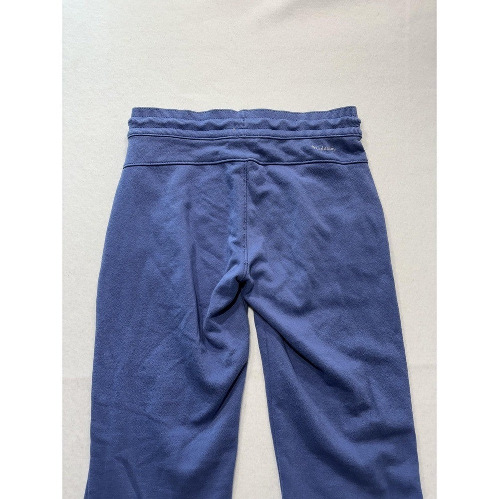 Columbia Jogger Pants Womens XS Blue Knit Elastic Waist Pocket Lounge XL0717