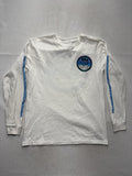 Xcaret Mexico Shirt Mens Medium White Long Sleeve Paraiso Sagrado Graphic Tee