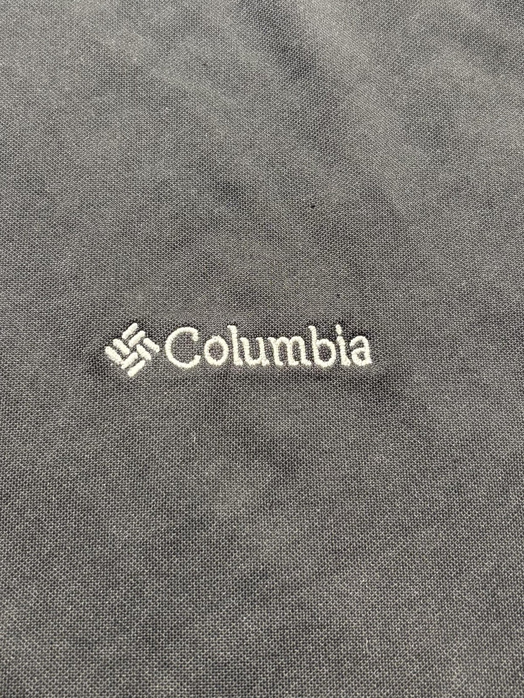 Columbia Omni-Wick Shirt Mens Medium Black Short Sleeve Tee Lightweight Active