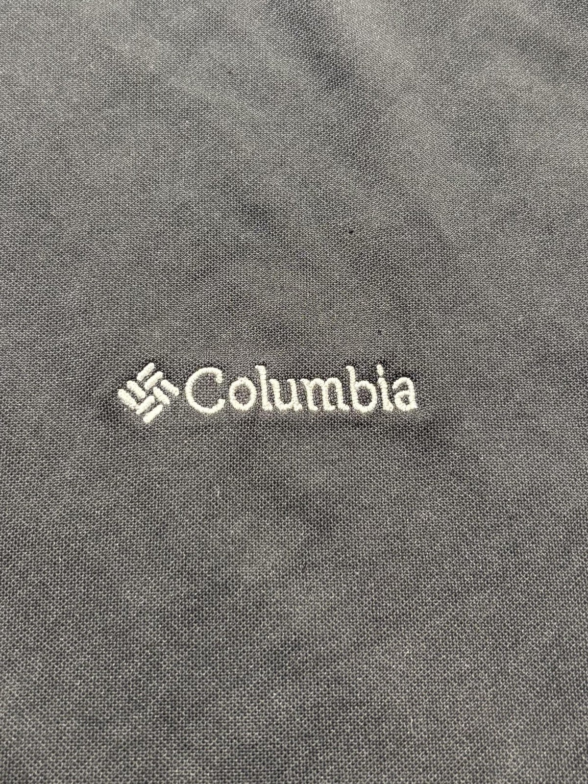 Columbia Omni-Wick Shirt Mens Medium Black Short Sleeve Tee Lightweight Active