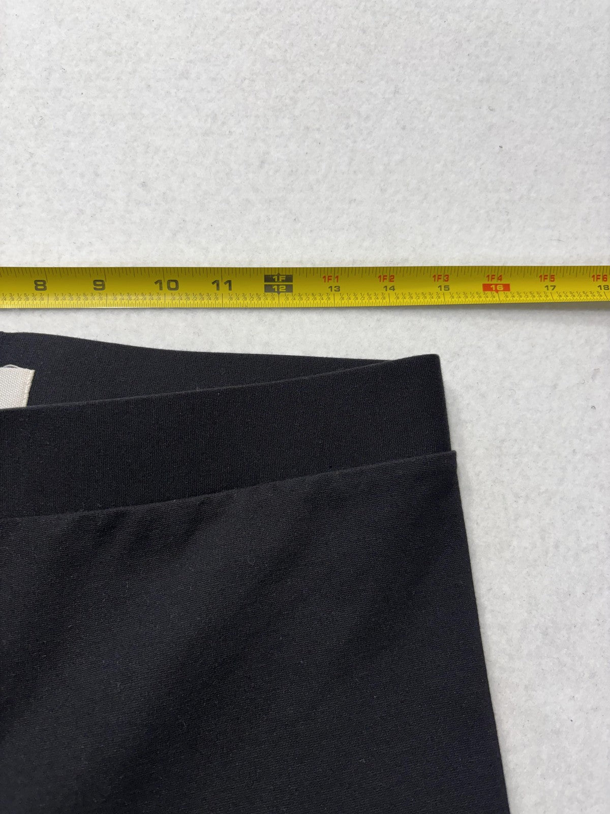 Two By Vince Camuto Leggings Womens Small Black Mid Rise Knit Ankle Stretch