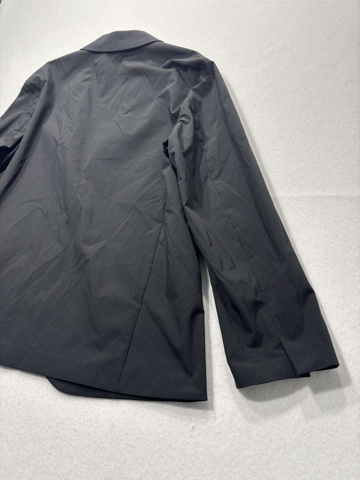 UNIQLO X Theory Blazer Mens XL Black Notch Lapel Lightweight Casual Jacket