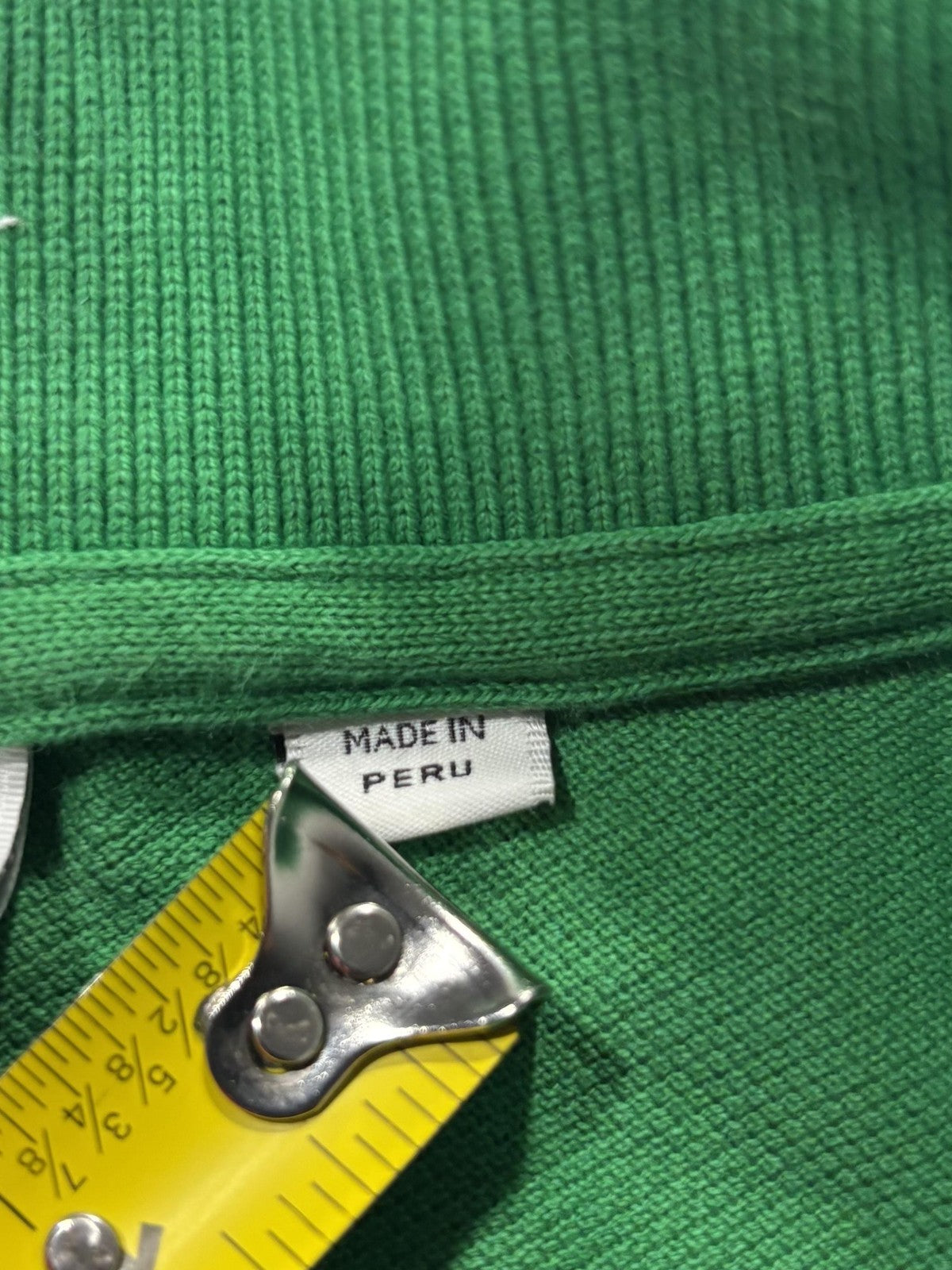 Lacoste Polo Shirt Mens Medium Green Classic Fit Pique Cotton Short Sleeve Logo
