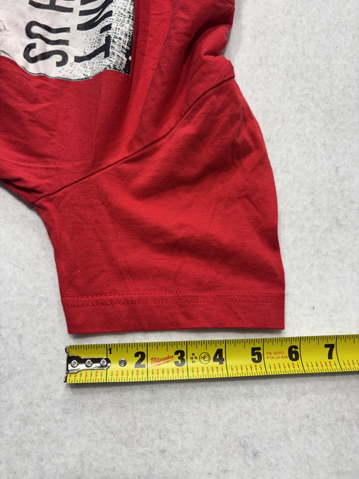 Bella + Canvas Shirt Womens S Red Crew Neck You Can't Sit With Us Graphic Tee