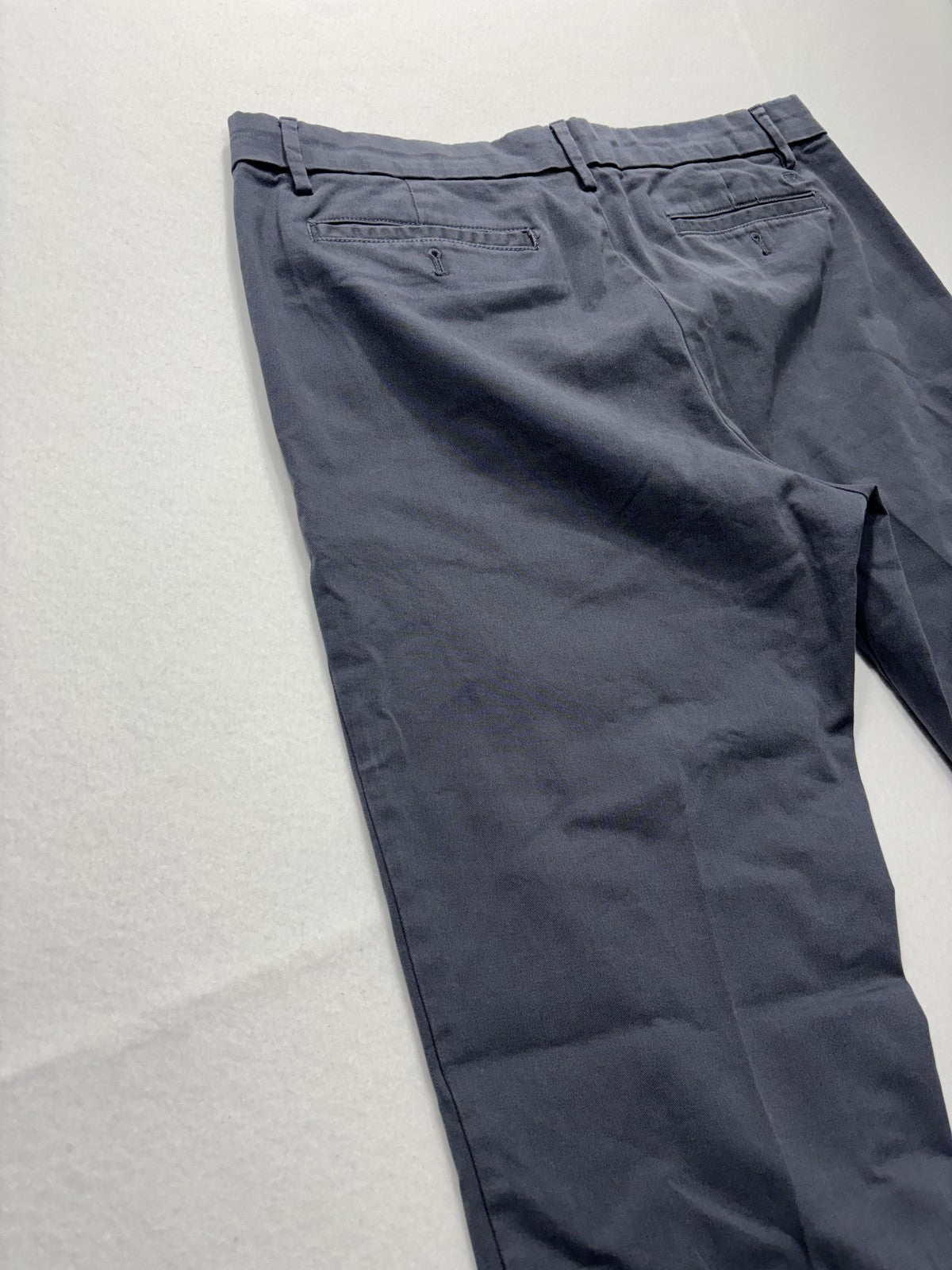 Banana Republic Chino Pants Mens 36x30 Gray Straight Leg Cotton Casual Work