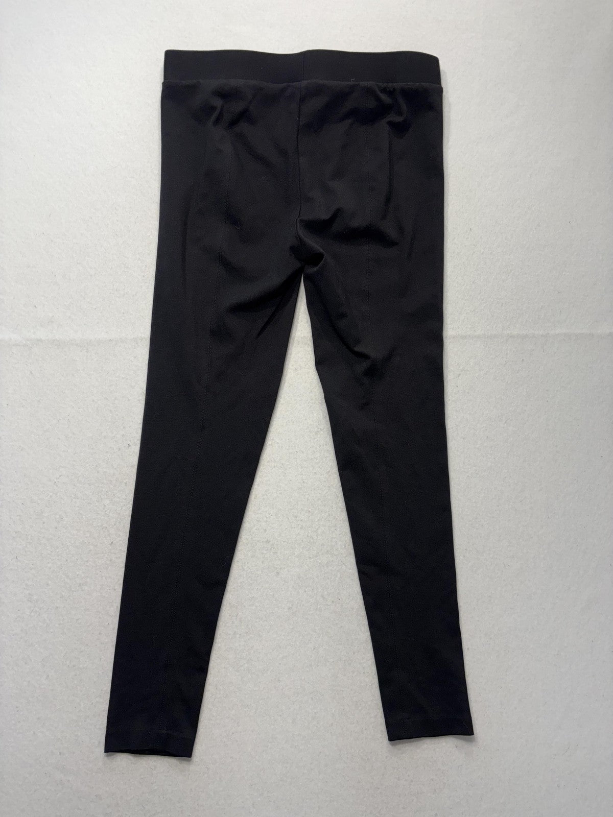 Two By Vince Camuto Leggings Womens Small Black Mid Rise Knit Ankle Stretch