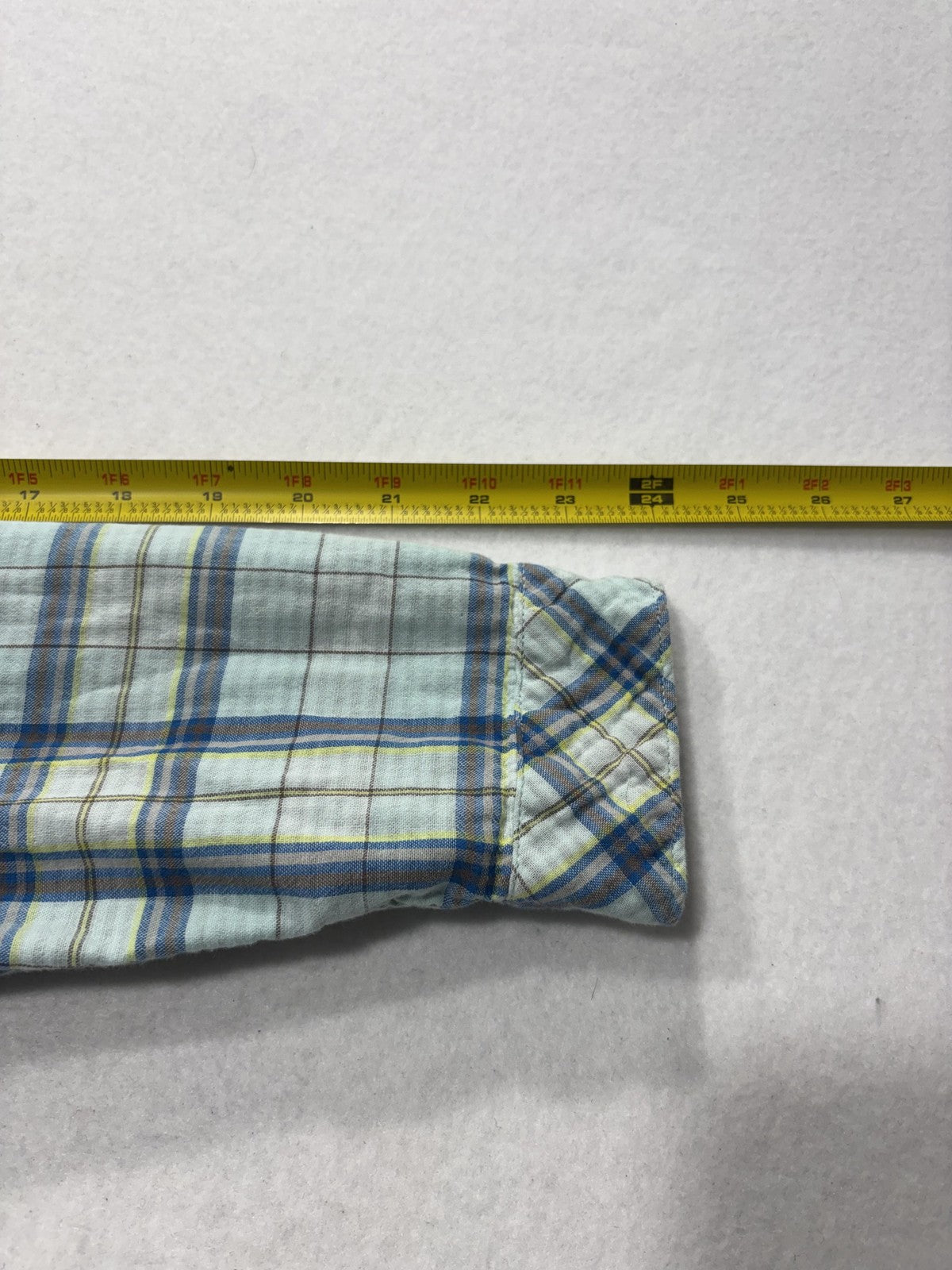 Columbia Shirt Womens Medium Blue Plaid Hooded Long Sleeve Button Up Cotton