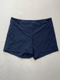 SPANX Shorts Womens XL Blue Chino Pull On Sunshine Solutions Stretch Pockets