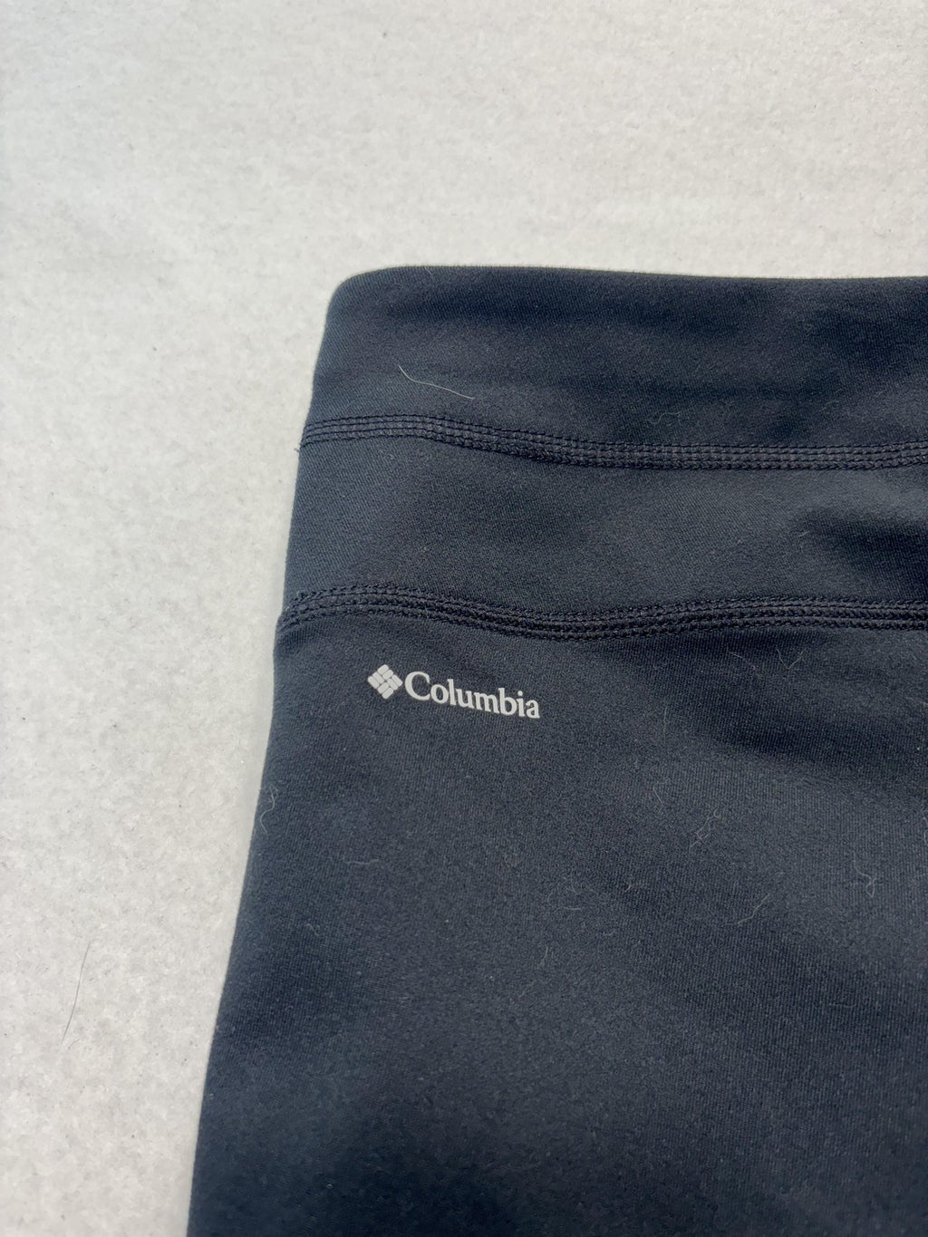 Columbia Leggings Womens Medium Black Stretch Knit Ankle Pull On Athletic Yoga