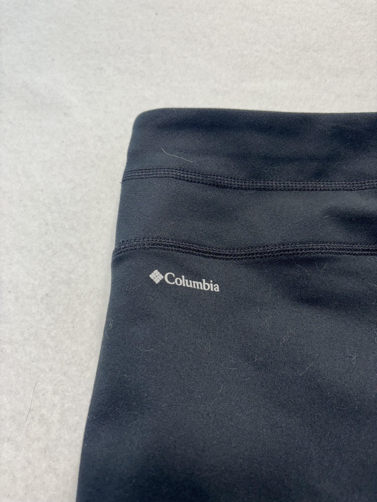 Columbia Leggings Womens Medium Black Stretch Knit Ankle Pull On Athletic Yoga