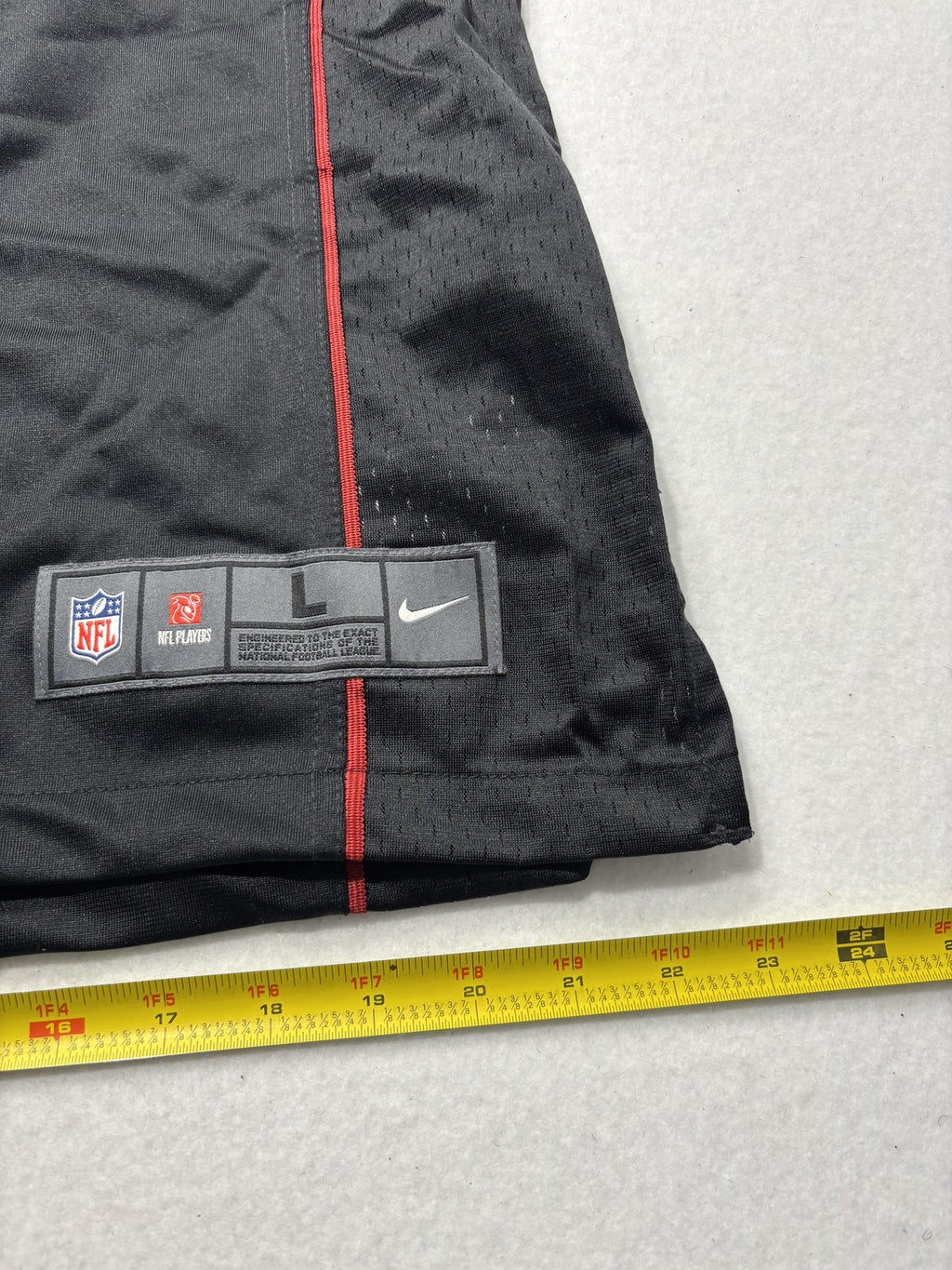 Arizona Cardinals Jersey Mens Large Black NFL Football Nike On Field Ford 72