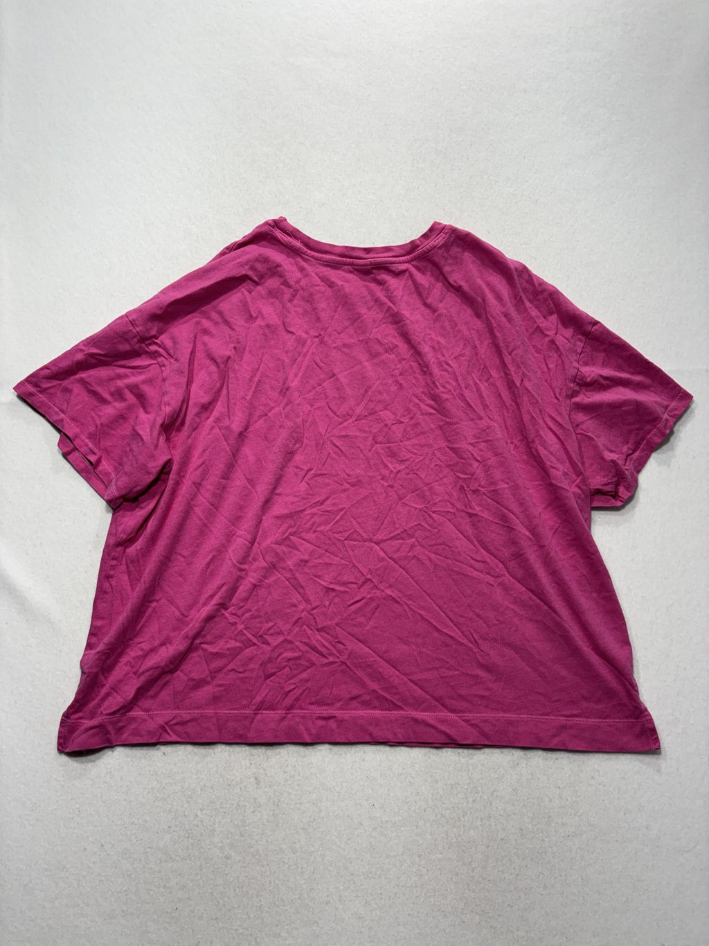 Old Navy Shirt Mens 2XL Pink Vintage Tee Crew Neck Short Sleeve Basic Casual